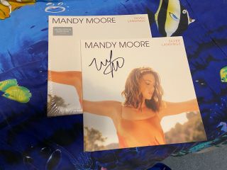 Mandy Moore Silver Landings Vinyl Signed