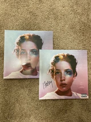 Halsey Signed Autographed Manic Vinyl Booklet And Vinyl Record
