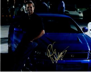 Paul Walker Autographed 11x14 Photo Signed Picture And