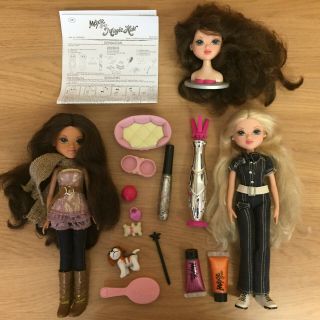 Moxie Girlz Dolls Bundle - Magic Hair Avery & Pets Sophina & Delilah The Dog