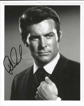 Robert Conrad Signed 8 X 10 Photo / Actor Autographed