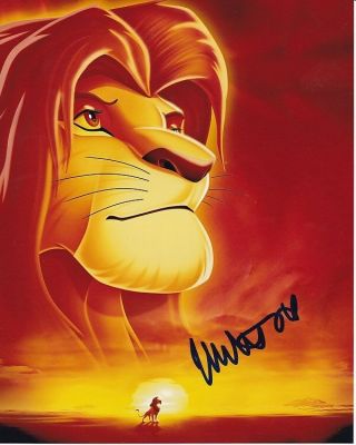Matthew Broderick Signed The Lion King Disney Photo W/ Hologram