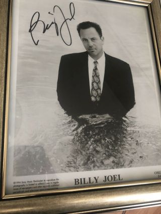 Billy Joel Autographed Signed 8x10 Photo Authentic - Piano Man