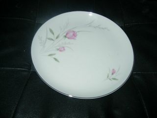 Sterling Rose Diamond China (made In Japan) 9 " Plates