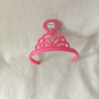American Girl Wellie Wishers Doll Ashlyn Meet Outfit Tiara Only Pink Crown