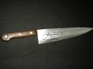 James Jude Courtney Signed Prop Knife The Shape Michael Myers Halloween 2018