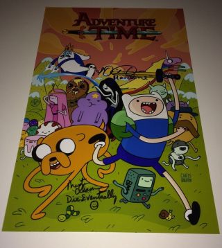 Olivia Olson,  1 Adventure Time Cast Hand Signed 11 X 17 Autograph Proof