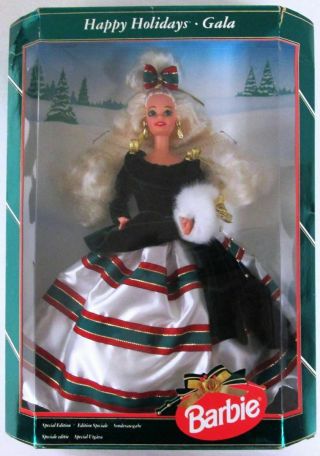Happy Holidays Gala Barbie Doll (international Special Edition)