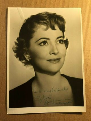 Olivia De Havilland Rare Vintage Autographed Photo,  Signed Letter Env