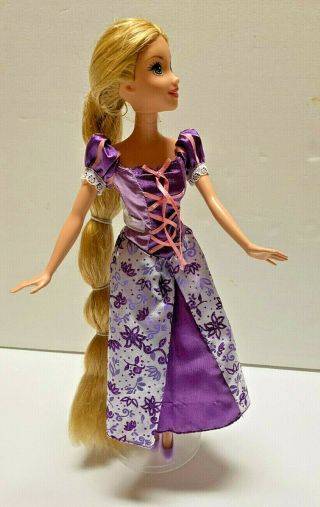 Disney Princess Tangled Rapunzel 11 " Doll W Dress & Shoes Mattel