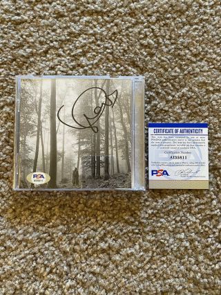Taylor Swift Signed/autographed “folklore” Cd Psa/dna Authentication 2020 Hot
