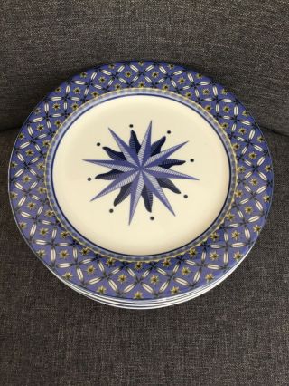 Set Of 7 Casual Victoria & Beale Williamsburg Salad Plates Porcelain 7 - 3/4