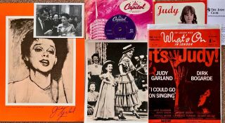 Judy Garland,  Memorabilia,  Unpublished Photo,  Record,  Brochures & Whats On 1963