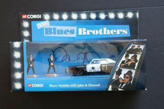 Blues Brothers Die Cast Collectable Car - Signed By Dan Aykroyd
