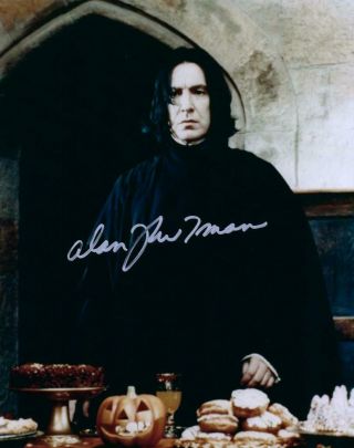 Alan Rickman Harry Potter 8x10 Signed Photo Autographed Picture Includes