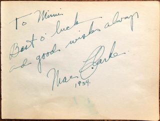 Mae Clarke John Boles Signed Album Pages 1934 The Public Enemy Frankenstein