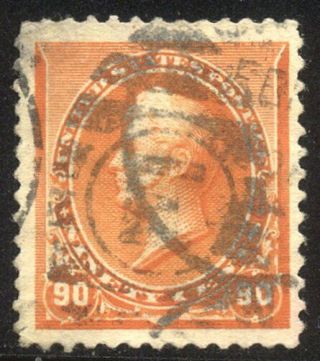 U.  S.  229 Beauty - 1890 90c Orange ($130)