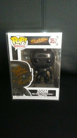 Funko Pop 352_the Flash [zoom] Signed By Teddy Sears,