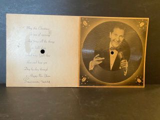Rare Signed Lawrence Welk Record Autograph Champagne Music Tv Died 1992 Auto