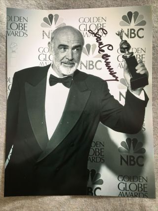Sean Connery 007 James Bond Hand Signed Autographed 8 X 10 Photo W/coa Aa Winn