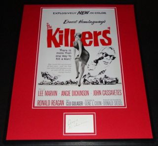 Angie Dickinson Signed Framed 16x20 Photo Poster Display The Killers