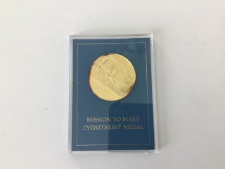 Mission To Mars Eyewitness Medal Franklin Limited Edition