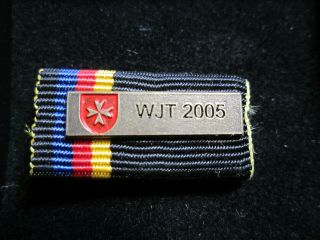 Sovereign Military Order Of Malta Knights Pin Badge Wjt Koln Germany 2005