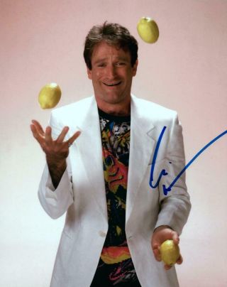 Robin Williams Signed 8x10 Photo Autographed Picture Pic And