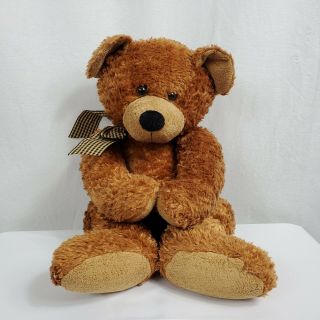 Ripley Russ Berrie Teddy Bear Plush Stuffed Animal 20 " Toy Brown