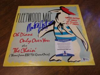 Mick Fleetwood Autographed 12 Inch Single Fleetwood Mac