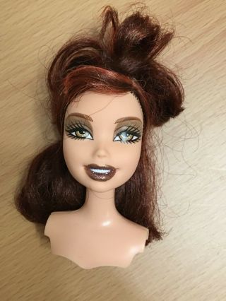 Barbie My Scene Swappin Style Chelsea Doll Open Smile Mouth Bling Glitter Makeup