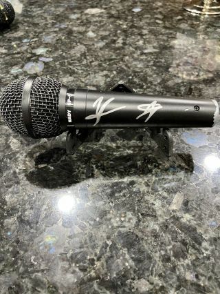 Motley Crue Signed Autographed Vince Neil Microphone
