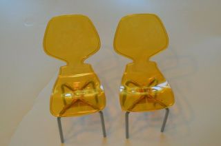 Barbie Mattel 2005 Totally Real House Chairs