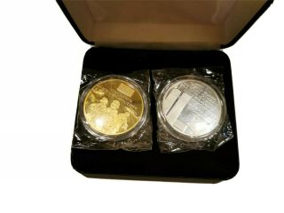 May 1st.  2011 You Can Run But You Cannot Hide 2 U.  S American Medallion Coins