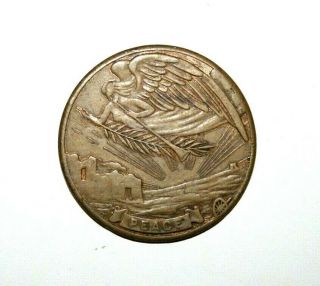 1918 World War I Peace Medal So - Called Dollar Hk 897a