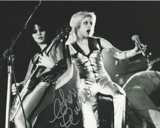 Cherie Currie The Runaways Lead Singer Hand Signed Authentic 8x10 Photo W/coa
