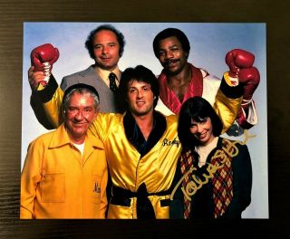 Rocky - Talia Shire Signed 8x10 Photo w/ Autograph Sylvester Stallone 2