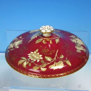 Wedgwood Tonquin Ruby W2488 - Round Covered Casserole Dish Lid - Lid Only