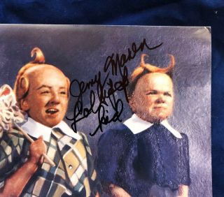 Jerry Maren Signed Autographed 8X10 Photo Wizard of Oz Munchkin Photo 2