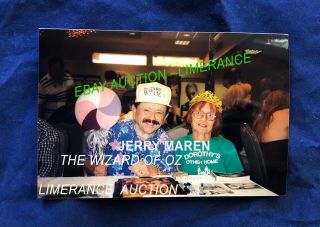 Jerry Maren Signed Autographed 8X10 Photo Wizard of Oz Munchkin Photo 3