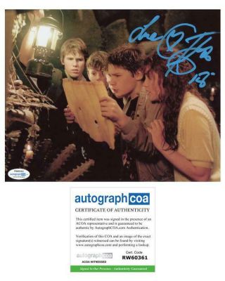Corey Feldman " The Goonies " Autograph Signed 