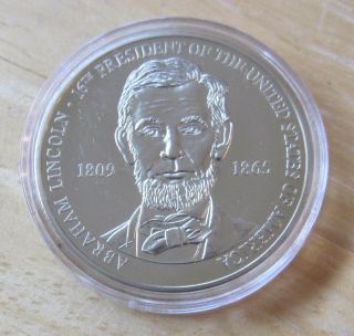 Abraham Lincoln 16th President Of The United States Of America 1809 - 1865 Medal