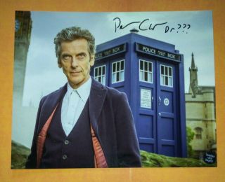 Peter Capaldi Hand Signed 8x10 Photo Doctor Who