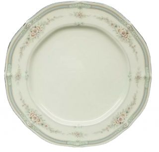 Noritake Ivory China 7293 " Rothschild " 10 1/2 " Dinner Plates Set Of 6