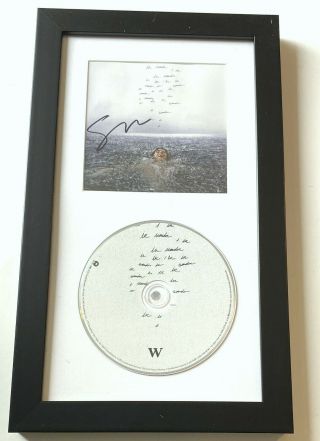 Shawn Mendes Real Hand Signed 2020 Wonder Cd Framed Display 2 Autographed
