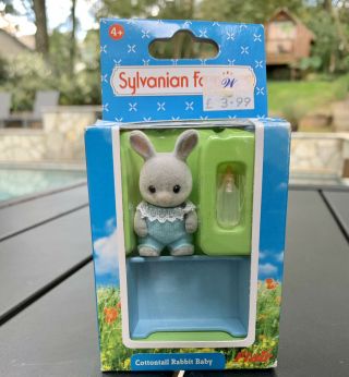 Calico Critters Sylvanian Families Boxed Cottontail Rabbit Baby Bunny