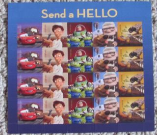 Usps Stamps 2011 Send A Hello Sheet Of 20 Forever Excellent/fine