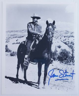 James Stewart Signed 8 X 10 Photo Autographed