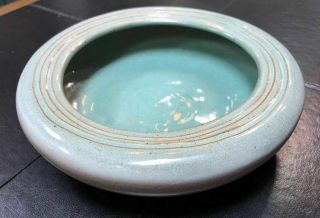 Und North Dakota School Of Mines Art Pottery Small Arts & Crafts Bowl Signed
