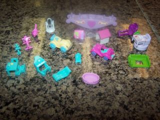 Bluebird Polly Pocket Doll 1994 Magical Mansion Car & Other Replacement Parts
